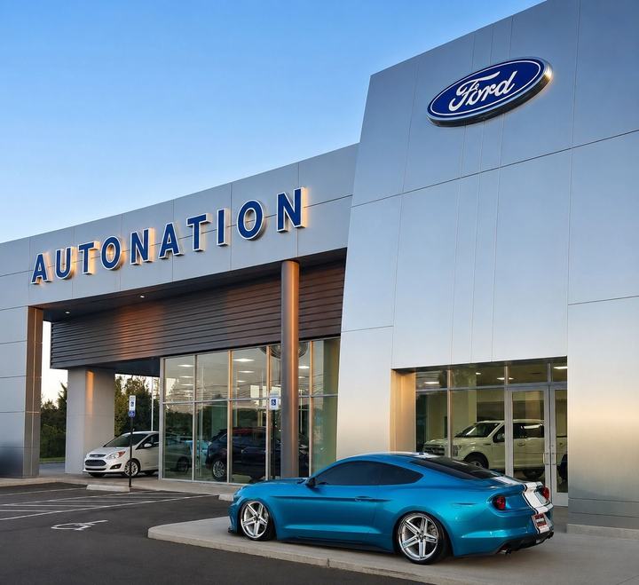 AutoNation – Automotive construction project by Grinder Haizlip, Memphis TN