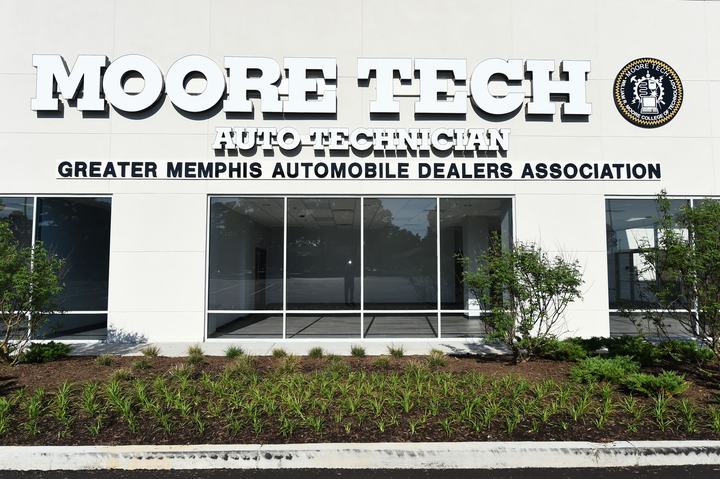 Moore Tech Automotive Technician Center – Automotive construction project by Grinder Haizlip, Memphis TN