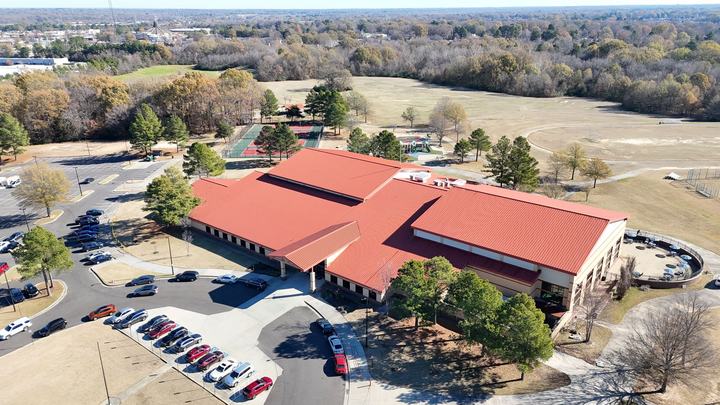 Hickory Hill Community Center – Institutional construction project by Grinder Haizlip, Memphis TN